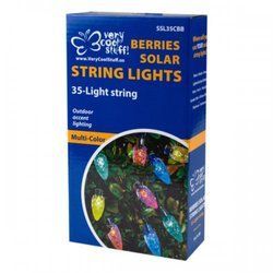 Balls And Berries Solar String Lights In Countertop Display (pack of 2)